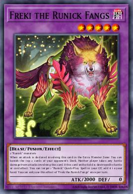 Card Image: Freki the Runick Fangs