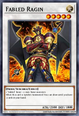 Card Image: Fabled Ragin
