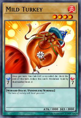 Card Image: Mild Turkey