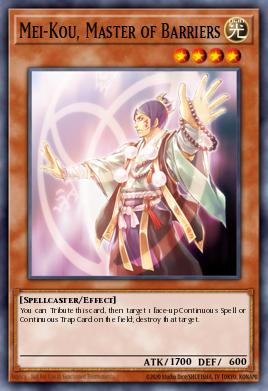 Card Image: Mei-Kou, Master of Barriers