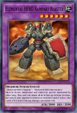 Card Image: Elemental HERO Rampart Blaster