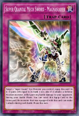 Card Image: Super Quantal Mech Sword - Magnaslayer