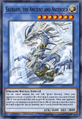Card Image: Sauravis, the Ancient and Ascended