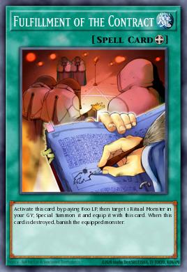 Card Image: Fulfillment of the Contract
