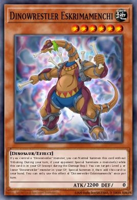 Card Image: Dinowrestler Eskrimamenchi