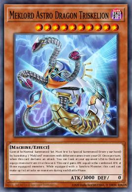 Card Image: Meklord Astro Dragon Triskelion