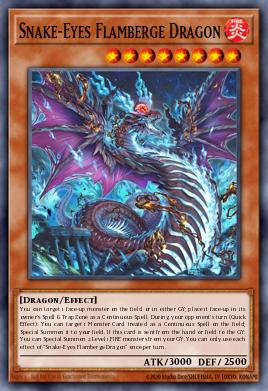 Card Image: Snake-Eyes Flamberge Dragon