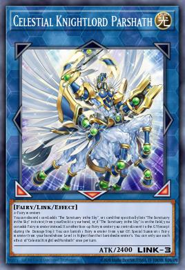 Card Image: Celestial Knightlord Parshath