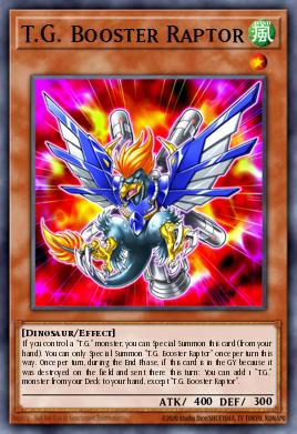 Card Image: T.G. Booster Raptor