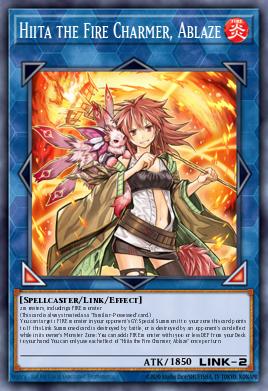 Card Image: Hiita the Fire Charmer, Ablaze