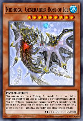 Card Image: Nidhogg, Generaider Boss of Ice