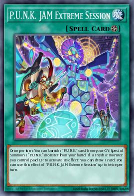 Card Image: P.U.N.K. JAM Extreme Session