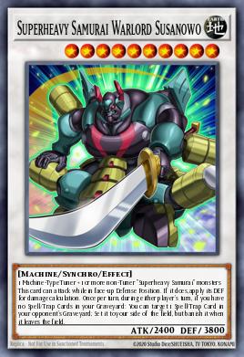 Card Image: Superheavy Samurai Warlord Susanowo