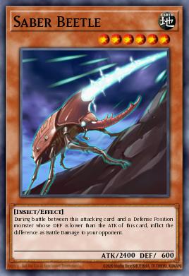 Card Image: Saber Beetle