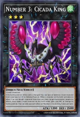 Card Image: Number 3: Cicada King