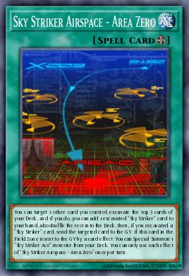 Card Image: Sky Striker Airspace - Area Zero