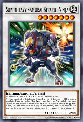 Card Image: Superheavy Samurai Stealth Ninja