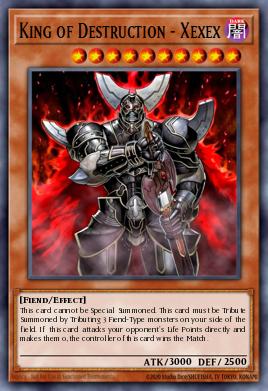 Card Image: King of Destruction - Xexex