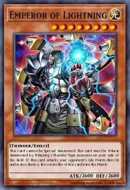 Card Image: Emperor of Lightning