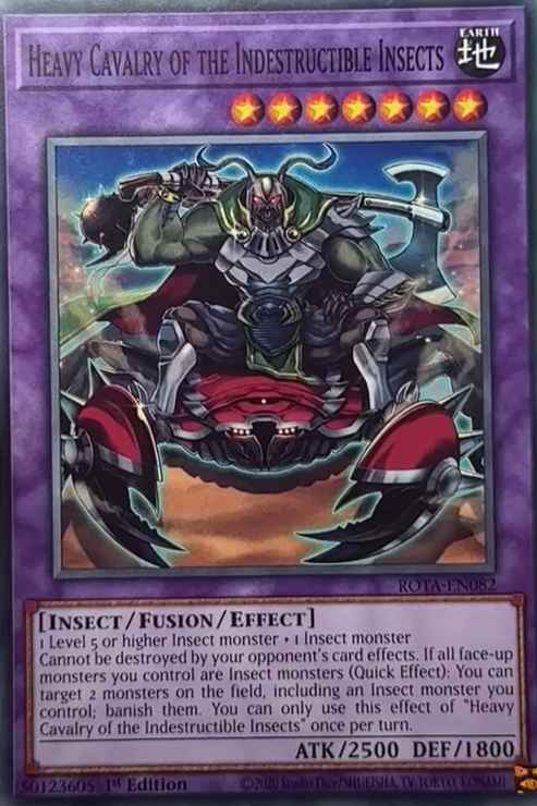 Card Image: Heavy Cavalry of the Indestructible Insects