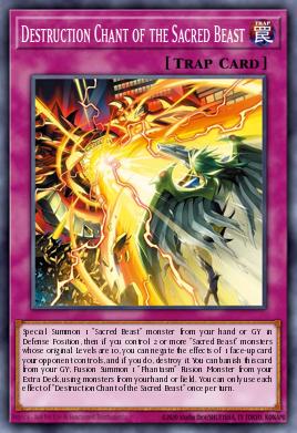 Card Image: Destruction Chant of the Sacred Beast