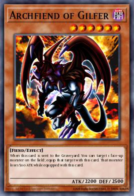 Card Image: Archfiend of Gilfer