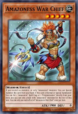 Card Image: Amazoness War Chief