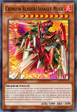Card Image: Crimson Blader/Assault Mode