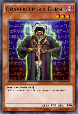 Card Image: Gravekeeper's Curse