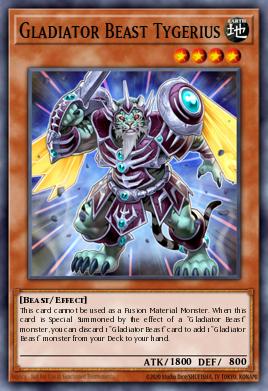 Card Image: Gladiator Beast Tygerius