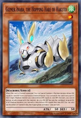Card Image: Gizmek Inaba, the Hopping Hare of Hakuto