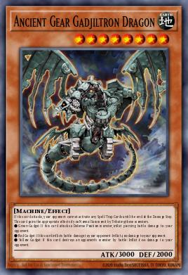 Card Image: Ancient Gear Gadjiltron Dragon