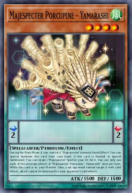 Card Image: Majespecter Porcupine - Yamarashi