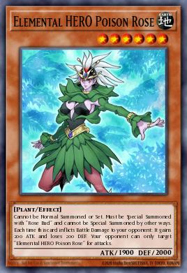 Card Image: Elemental HERO Poison Rose