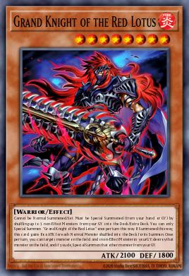 Card Image: Grand Knight of the Red Lotus