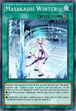 Card Image: Mayakashi Winter