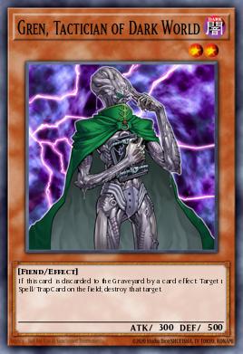 Card Image: Gren, Tactician of Dark World
