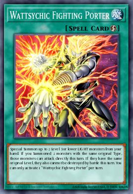 Card Image: Wattsychic Fighting Porter
