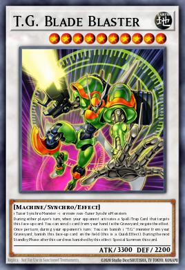 Card Image: T.G. Blade Blaster
