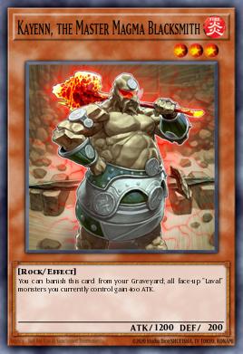 Card Image: Kayenn, the Master Magma Blacksmith