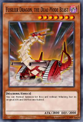 Card Image: Fusilier Dragon, the Dual-Mode Beast