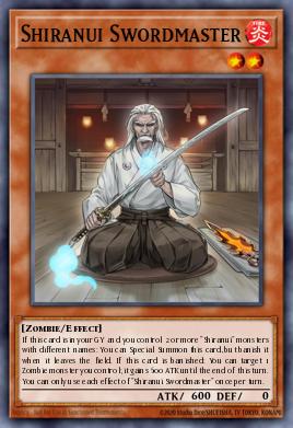 Card Image: Shiranui Swordmaster