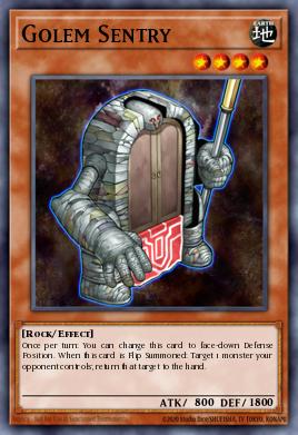 Card Image: Golem Sentry
