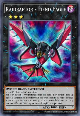 Card Image: Raidraptor - Fiend Eagle