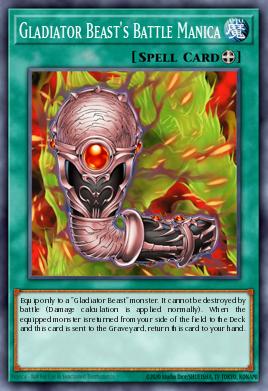 Card Image: Gladiator Beast's Battle Manica