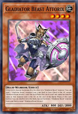 Card Image: Gladiator Beast Attorix