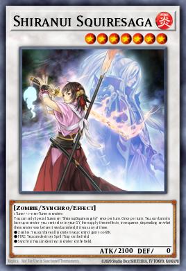 Card Image: Shiranui Squiresaga