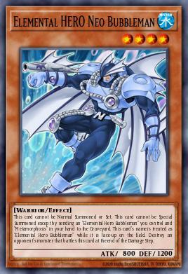 Card Image: Elemental HERO Neo Bubbleman