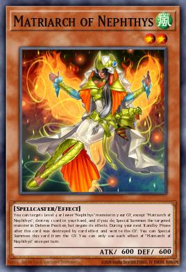 Card Image: Matriarch of Nephthys