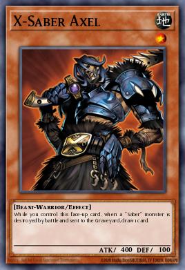 Card Image: X-Saber Axel